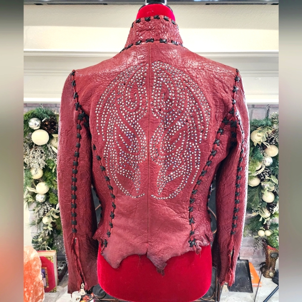 Eleven 11 Women's Custom Leather Jacket, sz Med